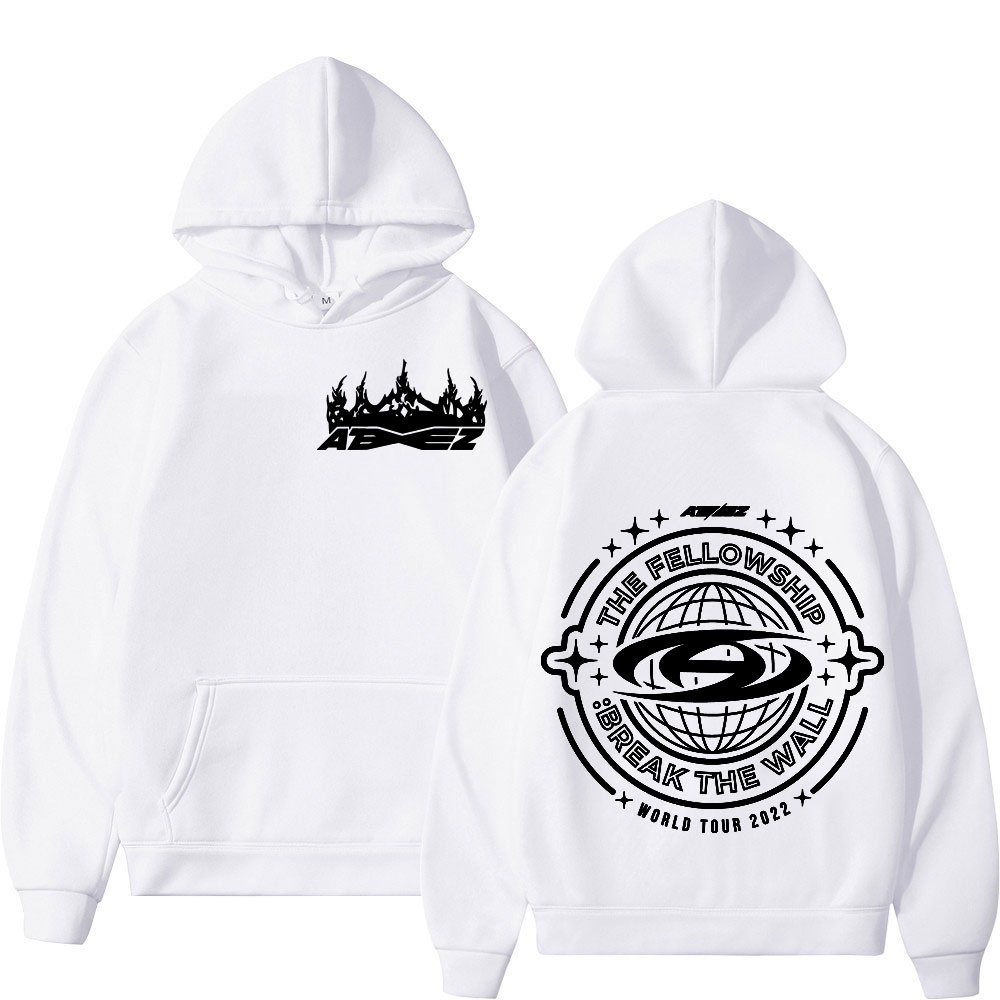 Hoodie Getluckyquest Boy Band Ateez Tour