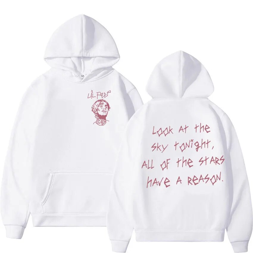 Hoodie Getluckyquest Rapper Lil Peep Tour Concert