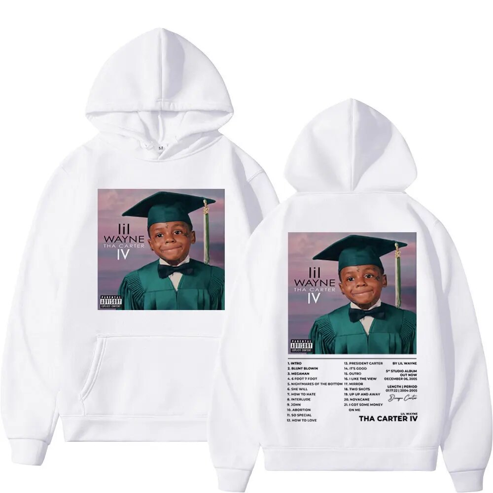 Hoodie Rapper Lil Wayne Music Album Graphic