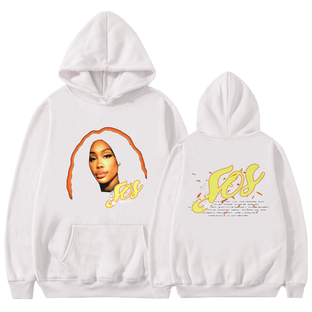 Hoodie Flowingwaterpress Sza Music Album Sos Print
