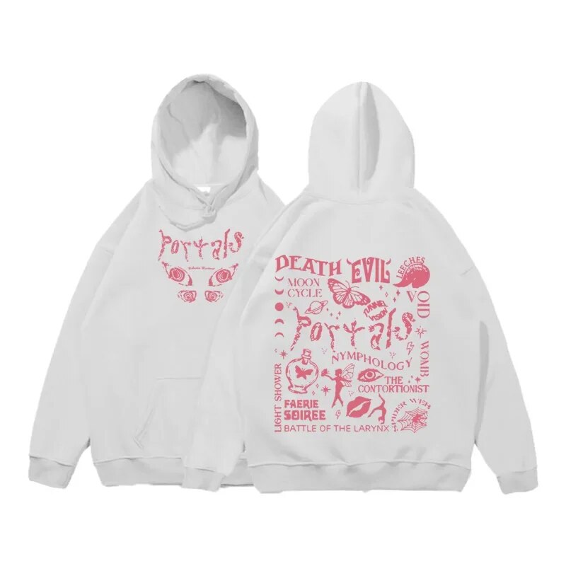 Hoodie Flowingwaterpress Melanie Martinez Print 90S Vintage