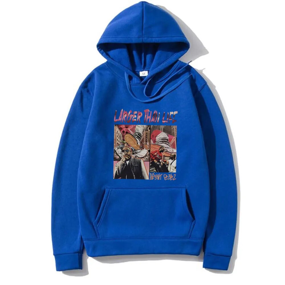 Hoodie Rapper Brent Faiyaz Larger Than Life Graphic