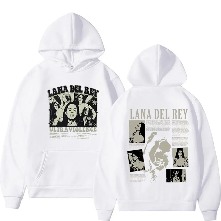 Hoodie Flowingwaterpress Singer Lana Del Rey