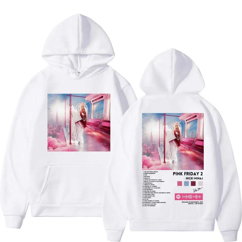 Hoodie Rapper Nicki Minaj Pink Friday 2 Cover