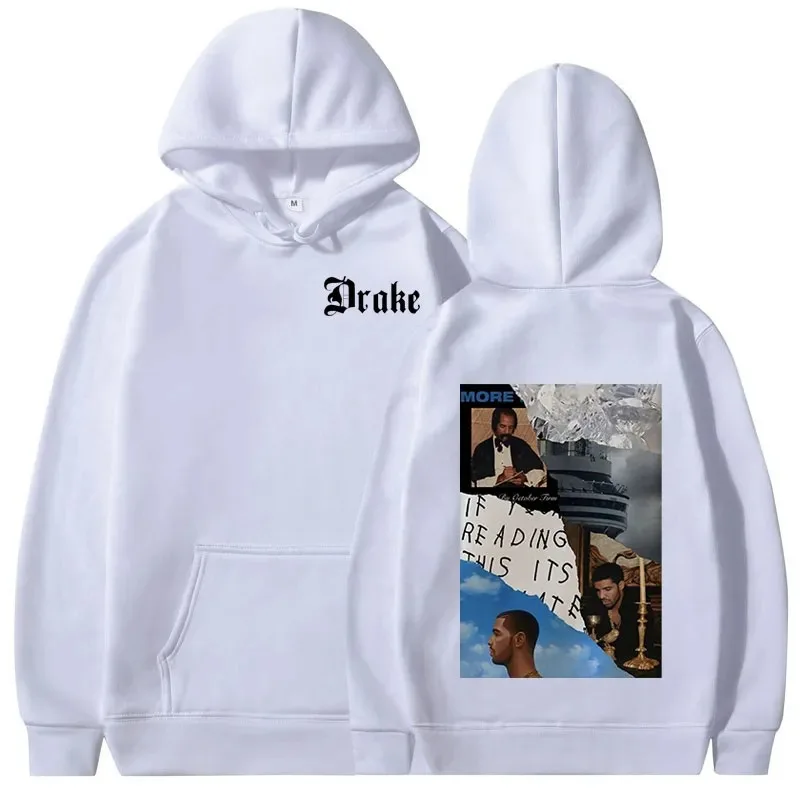 Hoodie Rapper Drake Music Album Cover Graphic