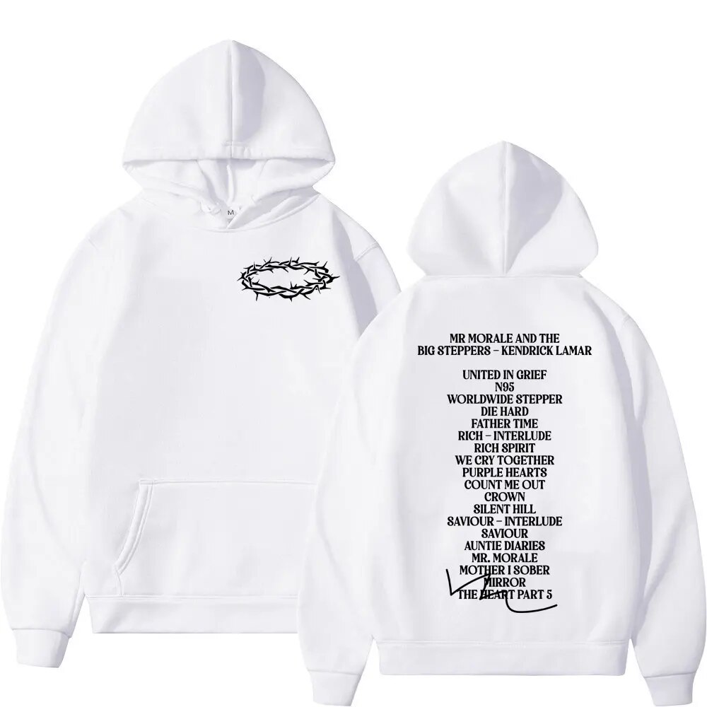 Hoodie Rapper Kendrick Lamar Music Album Print