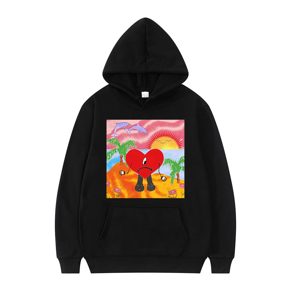 Hoodie Flowingwaterpress Bad Bunny
