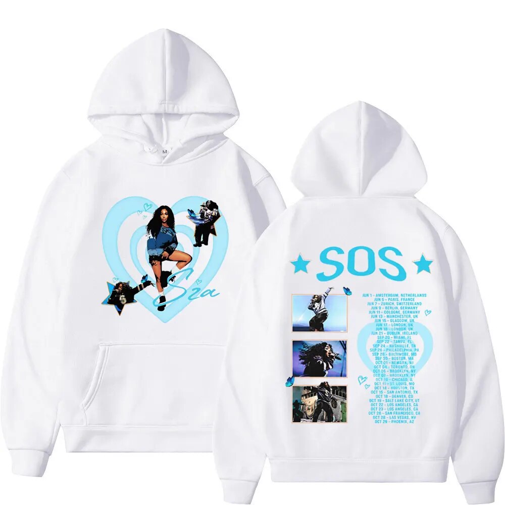 Hoodie Tuledai Sza Music Album Sos Print