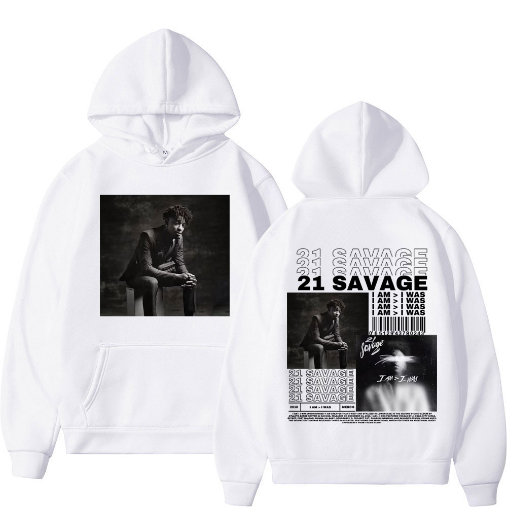 Hoodie Tuledai Rapper 21 Savage Music Album Graphic