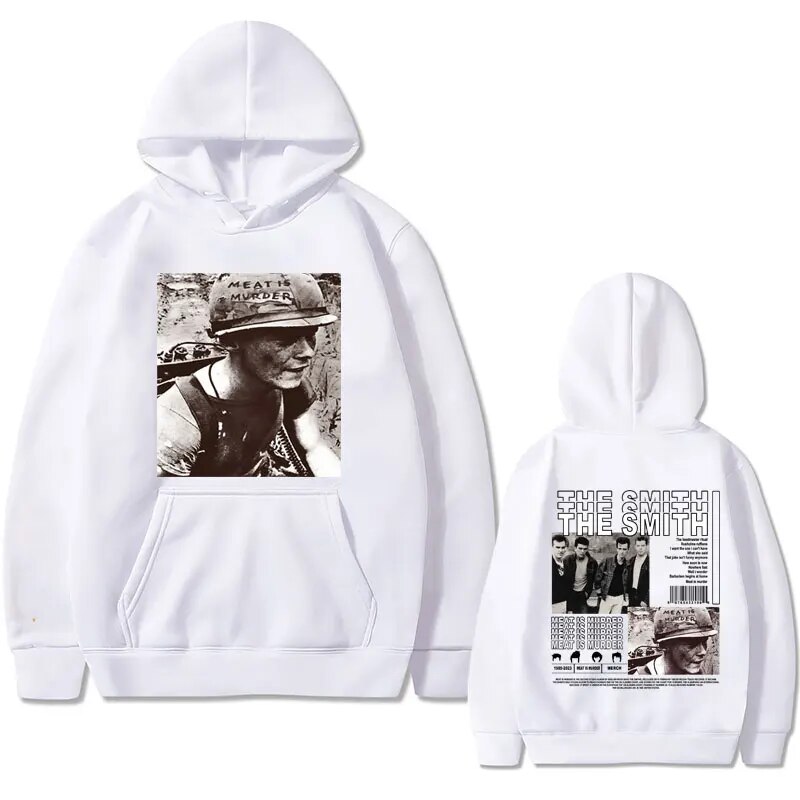 Hoodie Tuledai British Rock Band The Smiths Meat Is Murder Music Album Graphic Print