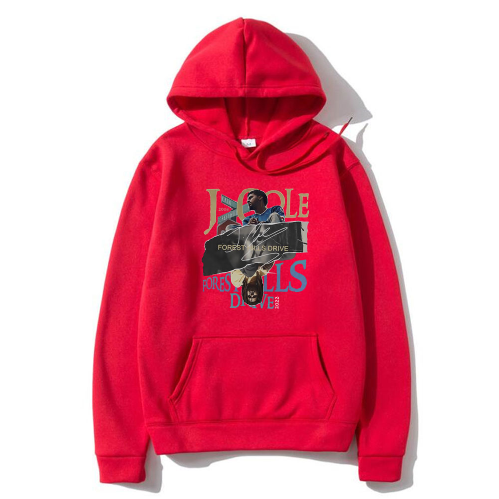 Hoodie Tuledai Best Famous Rapper J Cole Forest Hills Drive Music Album Cover Print