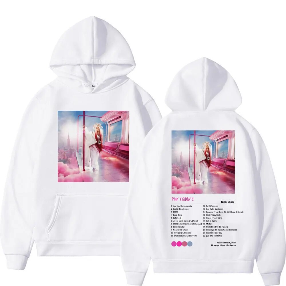 Hoodie Tuledai Rapper Nicki Minaj Music Album Pink Friday 2 Graphic