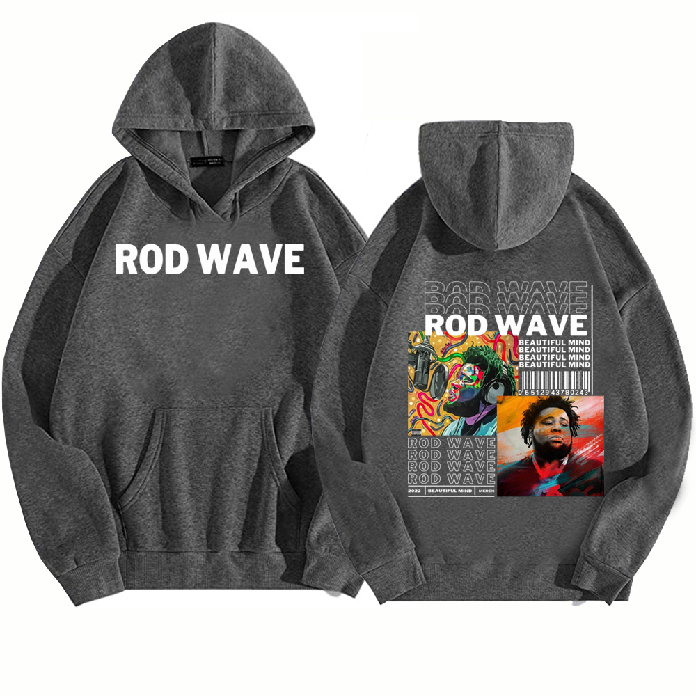 Hoodie Tuledai Rod Wave Hip Hop Music Man Woman Harajuku Tops Fans Gift