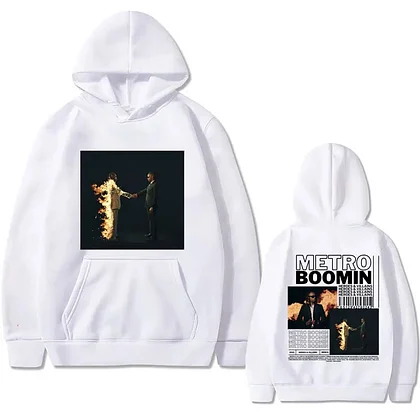 Hoodie Rapper Metro Boomin Heroes Villains Music Album Print