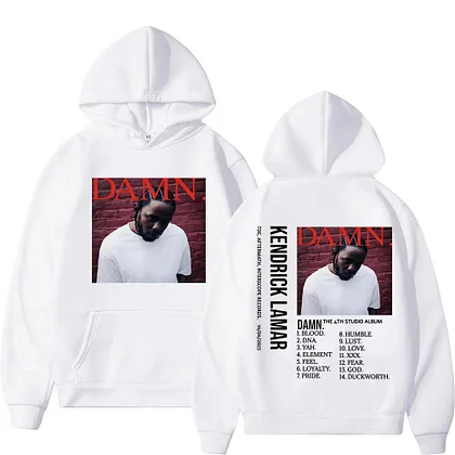 Hoodie Rapper Kendrick Lamar Graphic