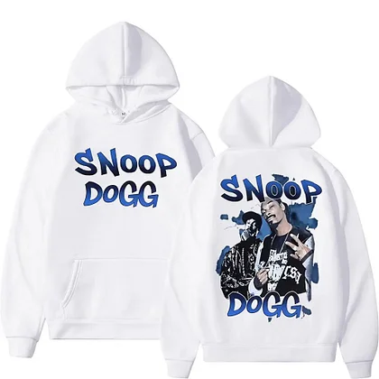 Hoodie Rapper Snoop Doggy Dogg Print
