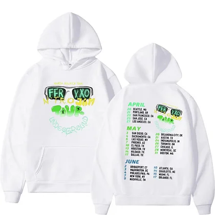 Hoodie Rapper Feid Ferxxo Tour