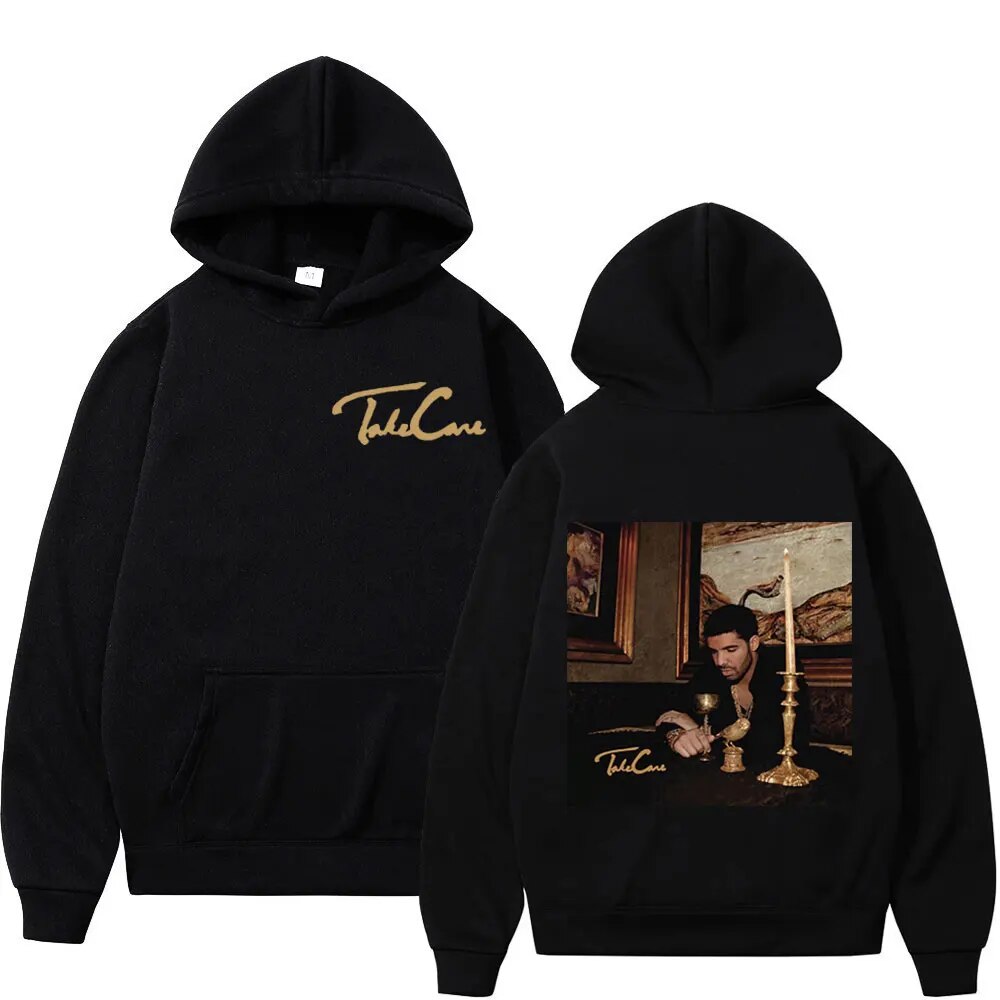 Hot Rapper Drake Album Take Care Graphic Hoodie