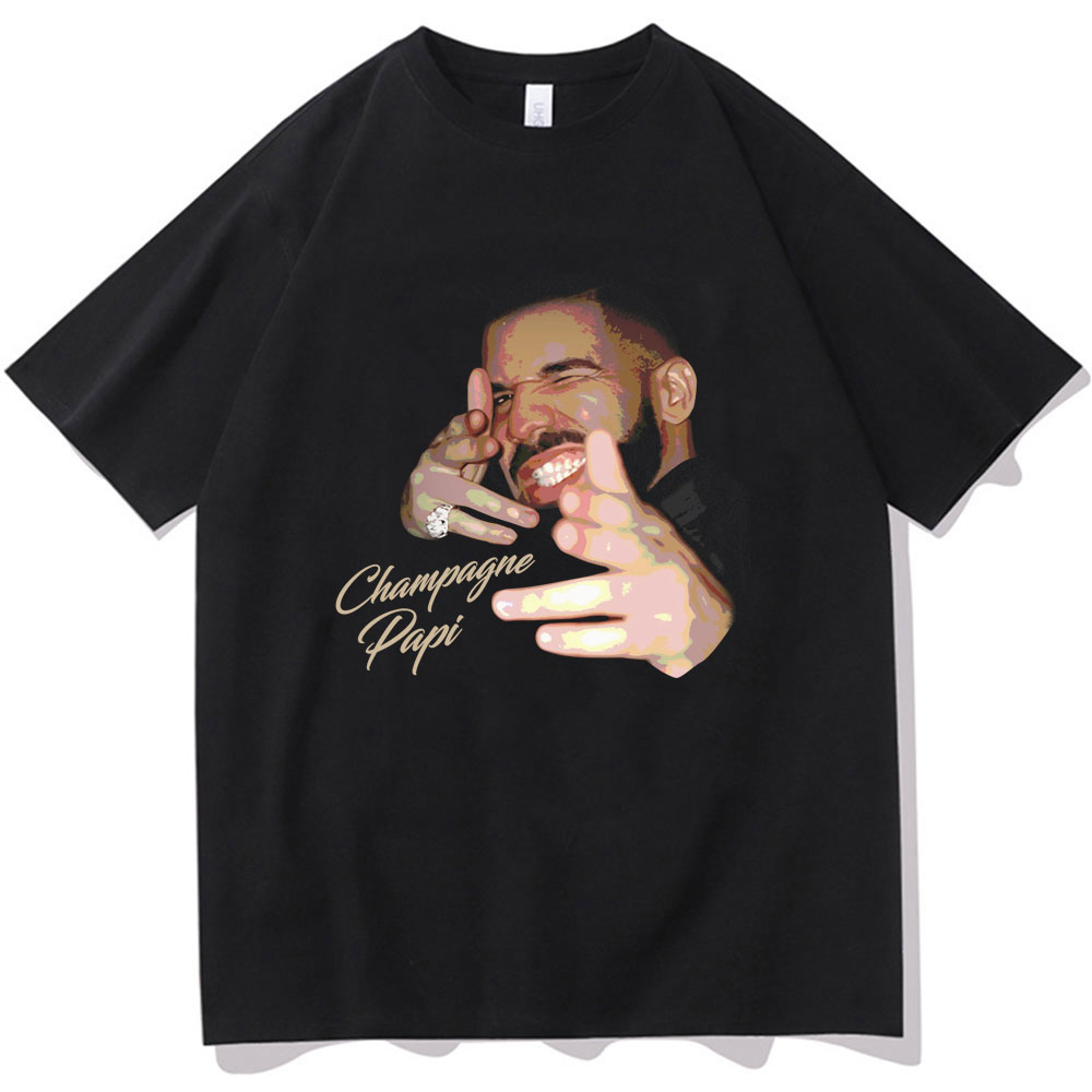 Iluzu Rapper Drake Vintage Graphic Champagne - Unisex Hoodie