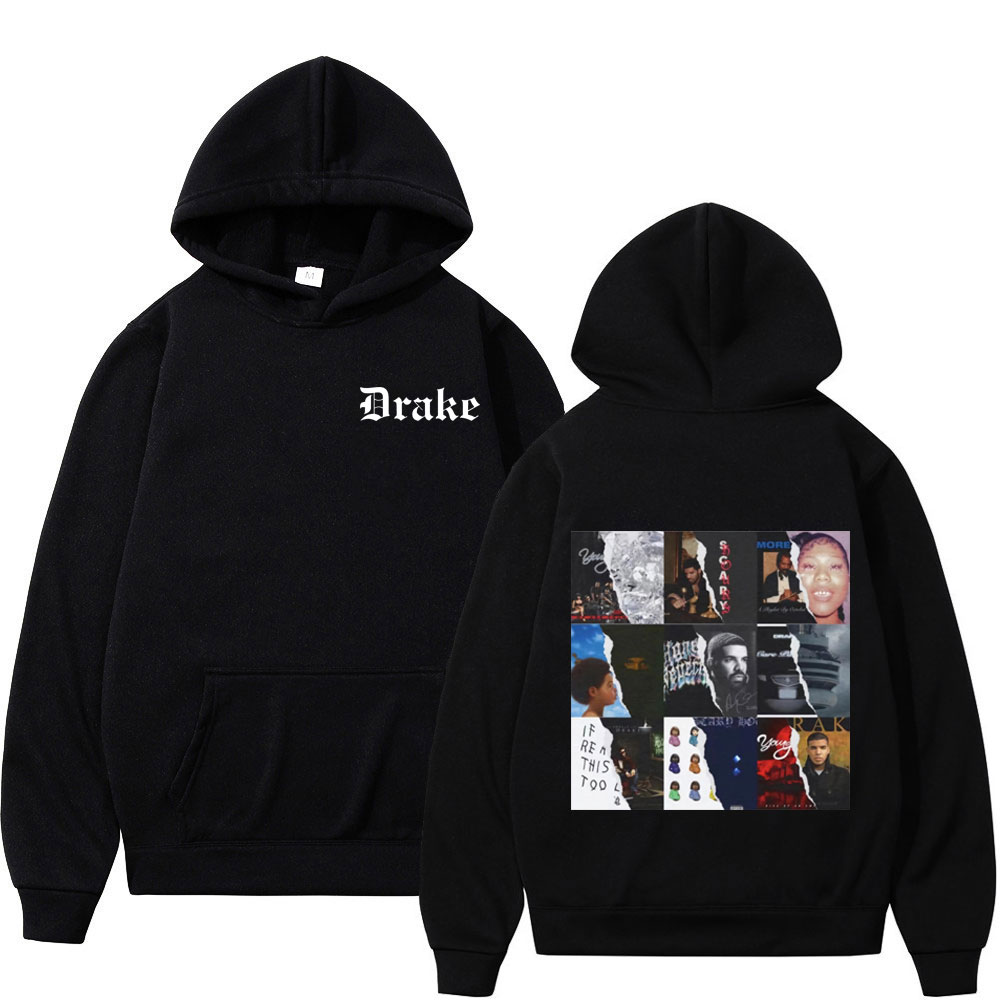 Hot Rapper Drake Album Printed Hoodie