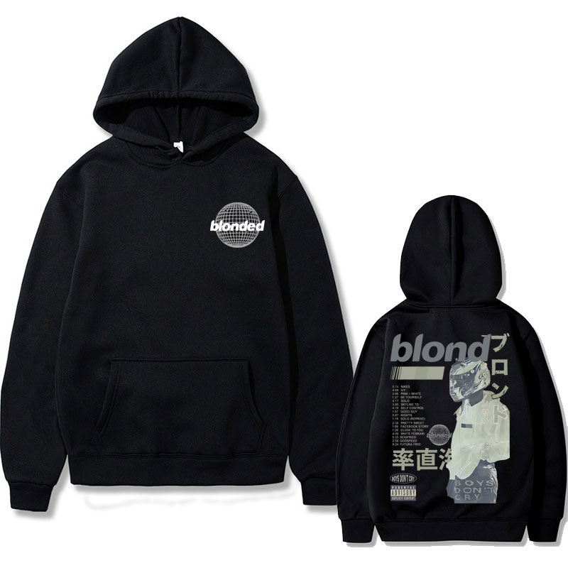 Rapper Frank Double Sided Print Hoodie