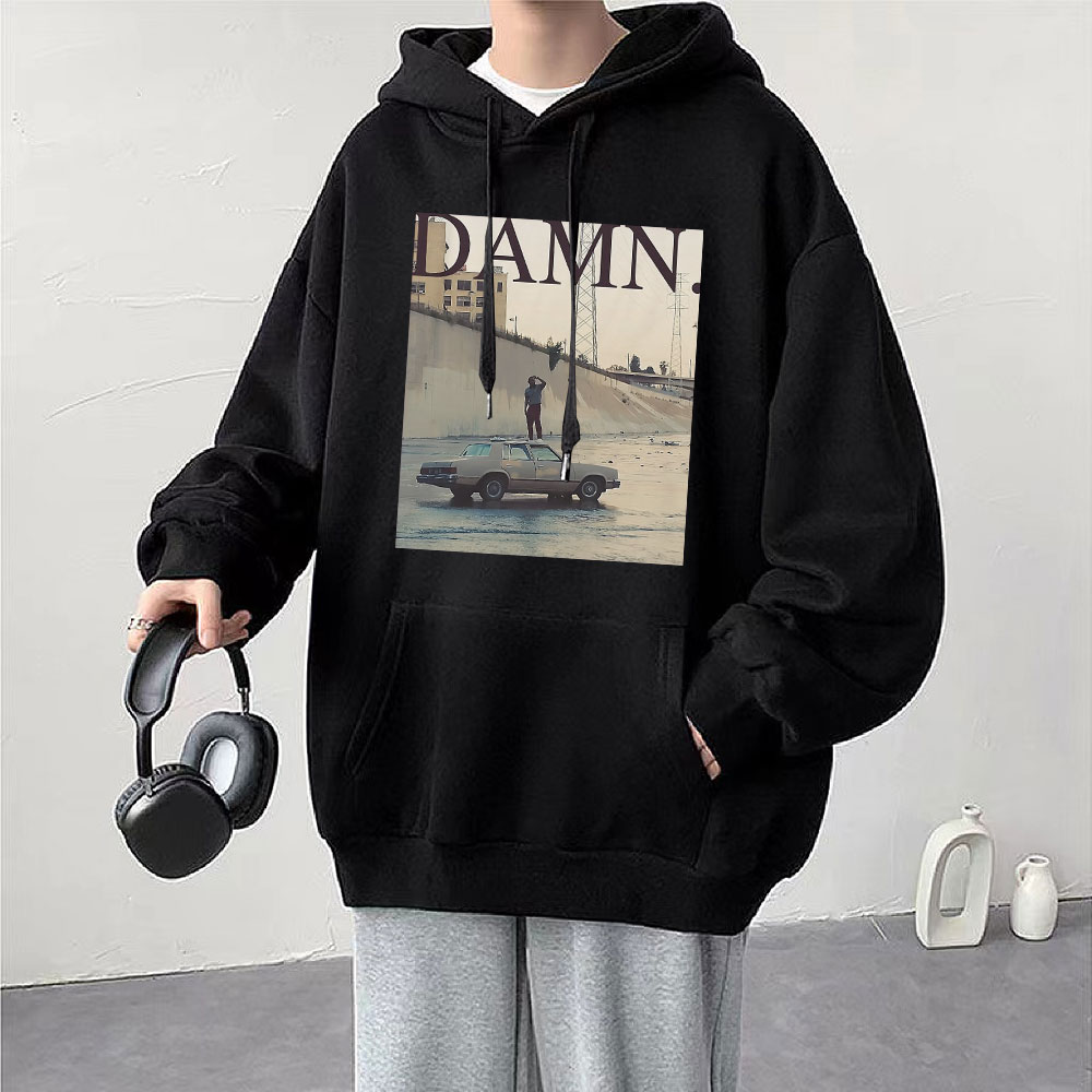 Aliyuezu Rapper Kendrick Lamar Damn Hoodie