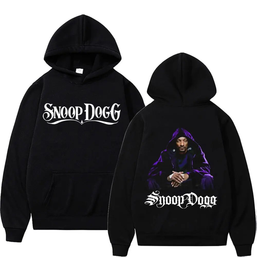 Limited Rapper Snoop Dogg Hoodie Vintage Tupac Shakur Print Hoodie