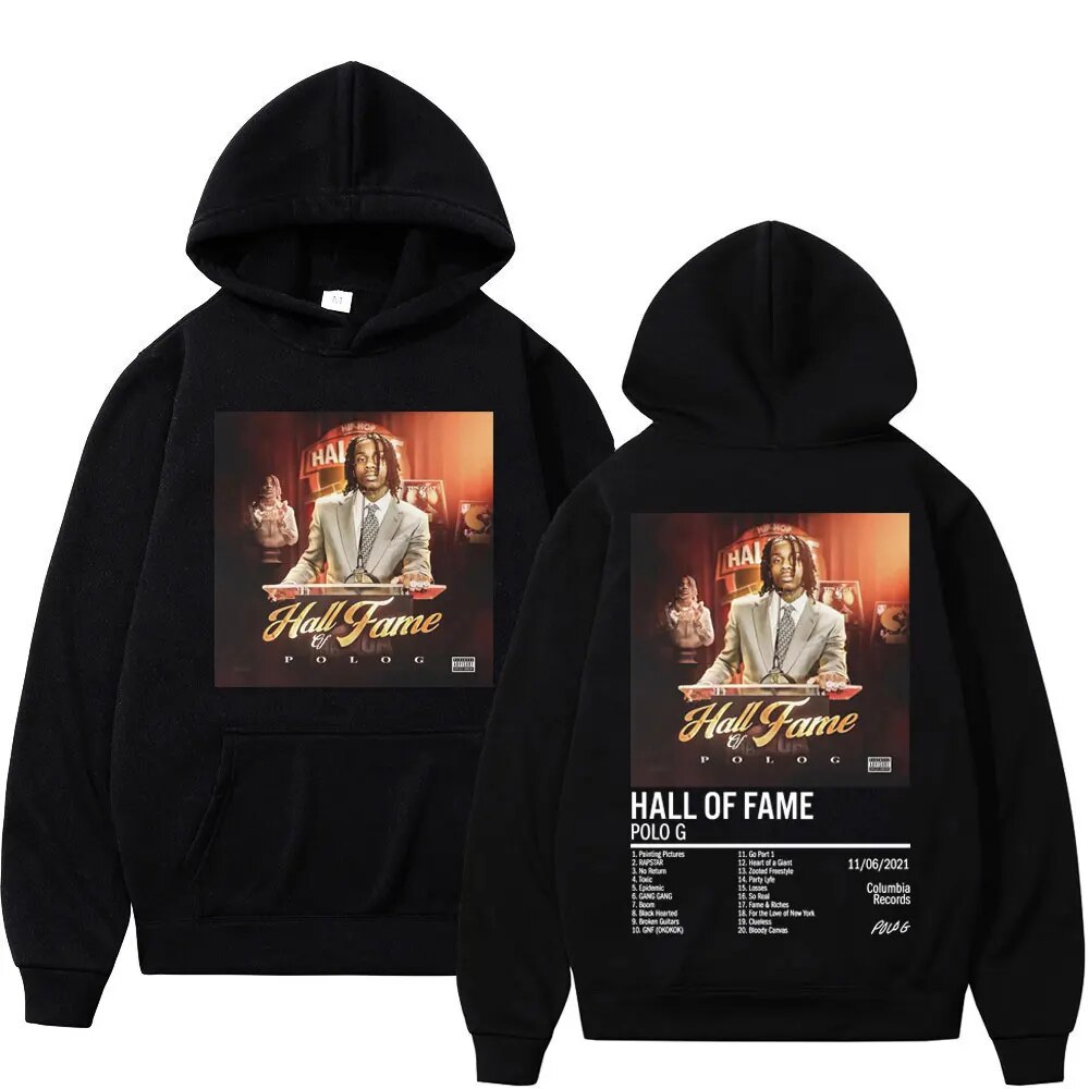 Rapper Polo G Album Double Sided Hoodie