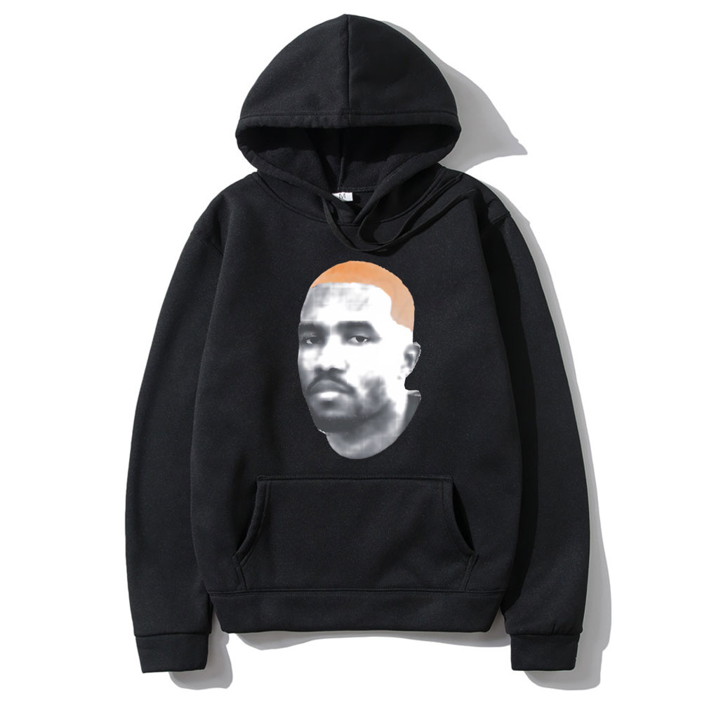 Rapper Frank Face Graphic Hoodie