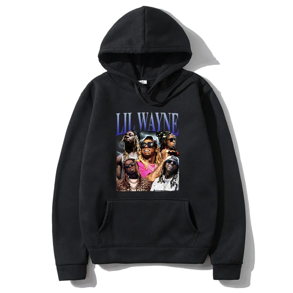 Rapper Lil Wayne Graphic Hoodie