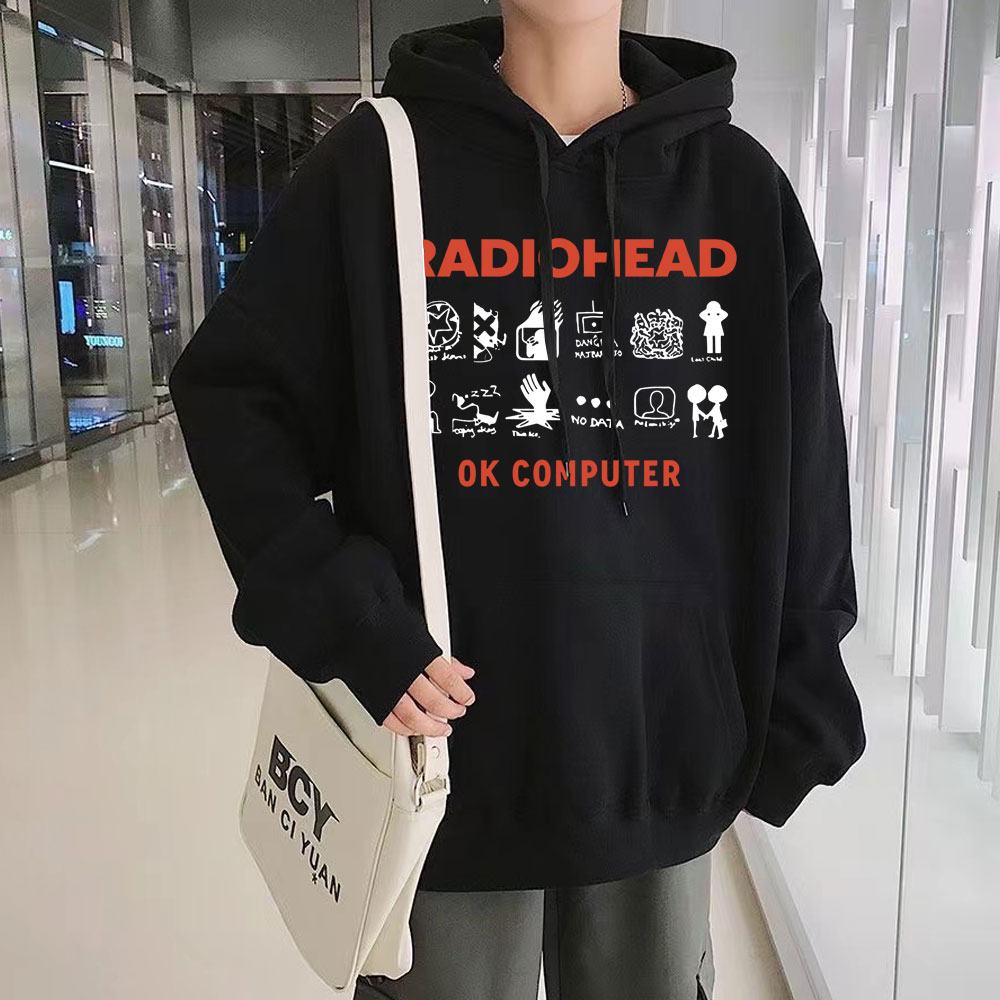Getluckyquest Rock Band Radiohead Hoodie