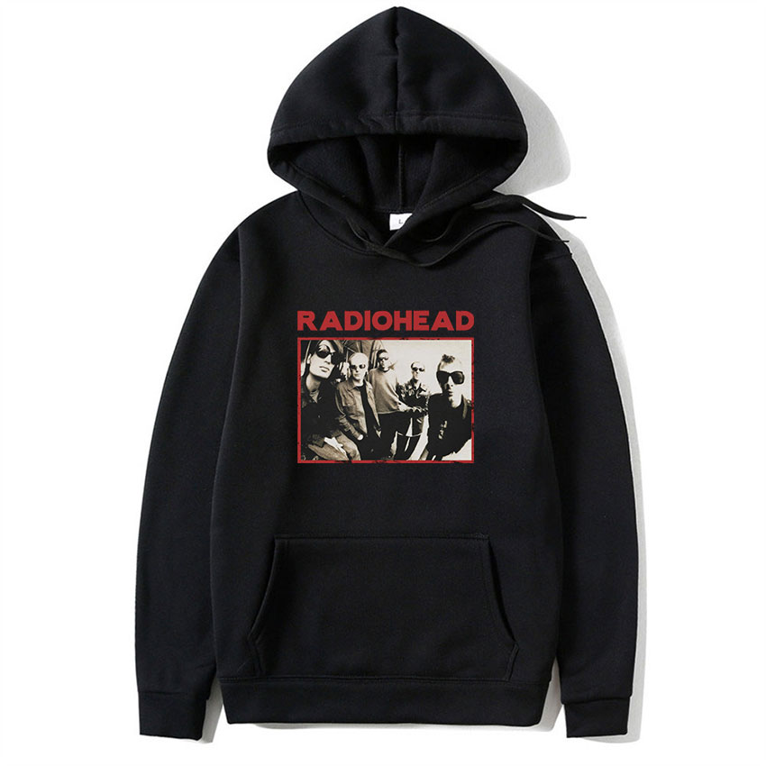 Getluckyquest Radiohead Graphic Hoodie