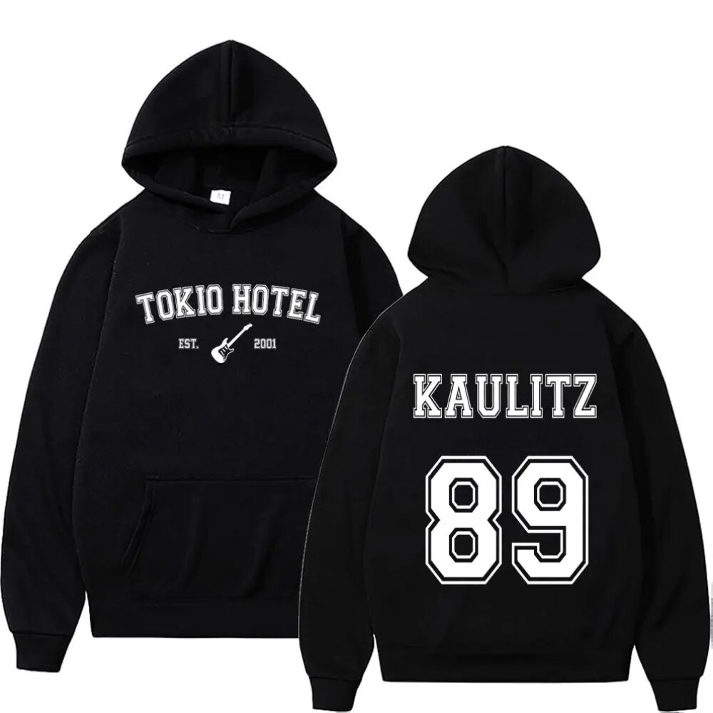 Rock Band Tokio Hotel Kaulitz Hoodie Men'S Vintage Casual Men Women Hip Hop Style Hoody