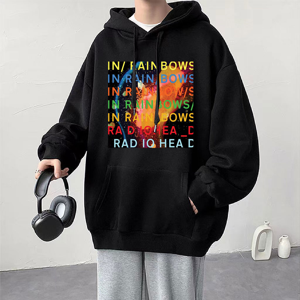 Getluckyquest Vintage Rock Band Radiohead Hoodie