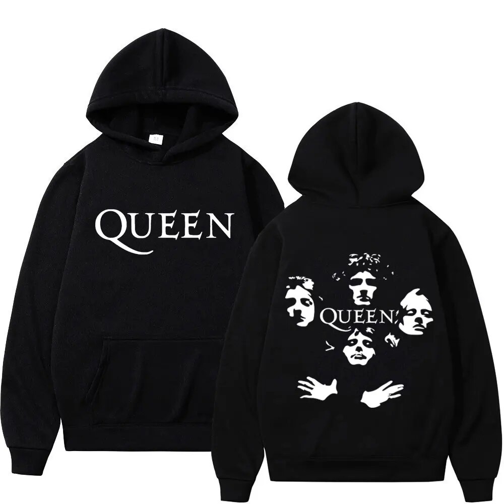 British Rock Band Queen Printed Hoodie