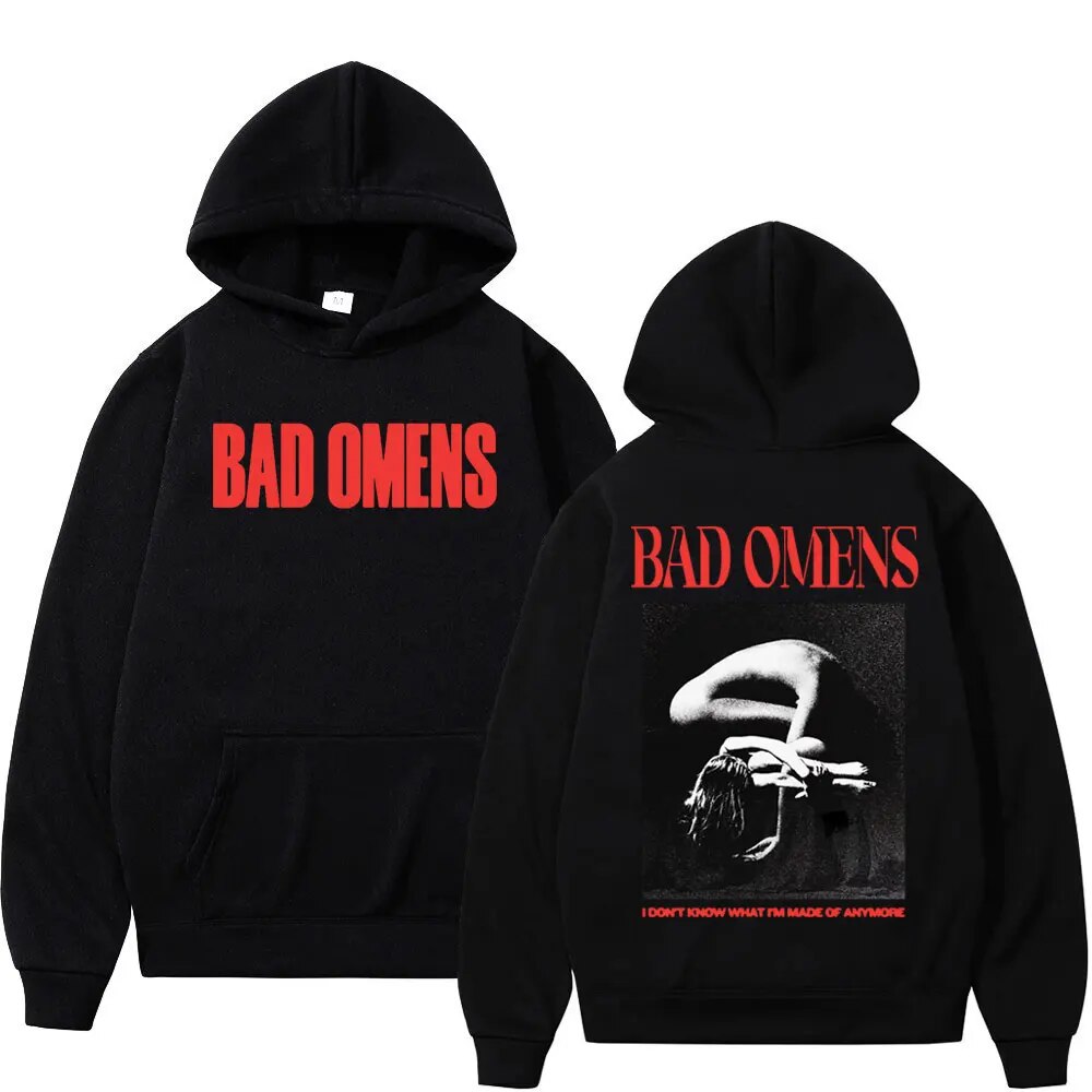 Rock Bands Bad Omens Graphic Hoodie