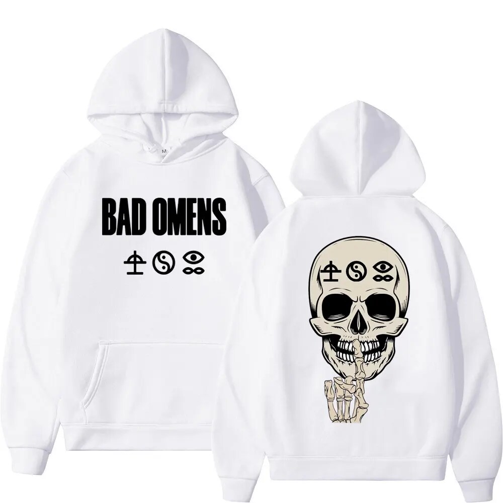 Bad Omens Rock Bands Print Hoodie