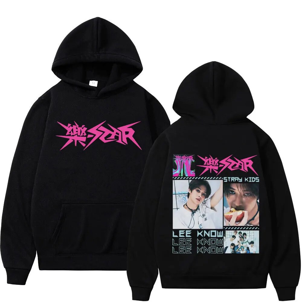 Boy Band Stray Kids Graphic Hoodie