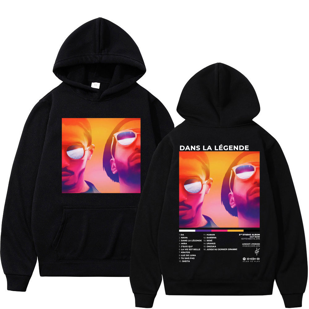 Flowingwaterpress France Rap Group Pnl Dans La Legende Music Album Graphic Hoodie