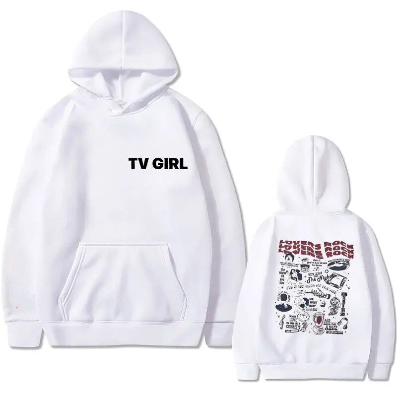 Flowingwaterpress Tv Girl French Exit Lovers Rock Music Album Print Hoodie