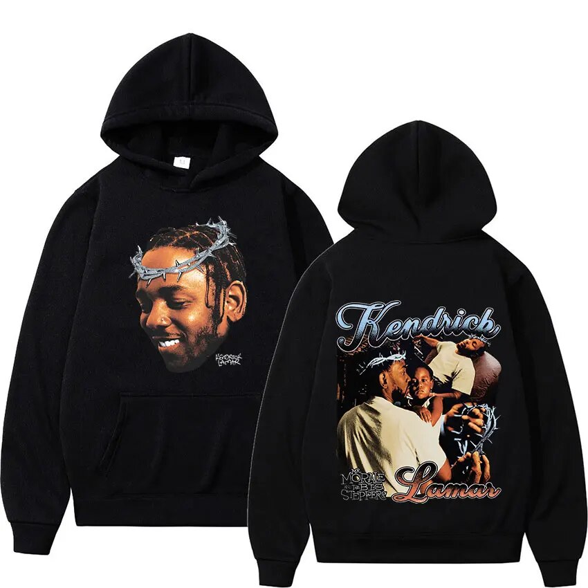Flowingwaterpress Kendrick Lamar Retro Hoodie