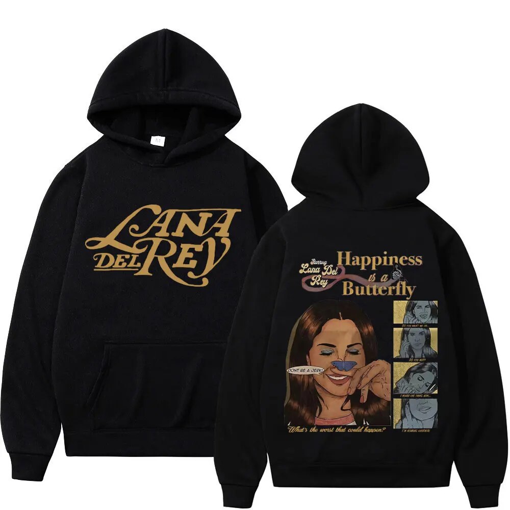 Tuledai Singer Lana Del Rey Album Graphic Hoodie