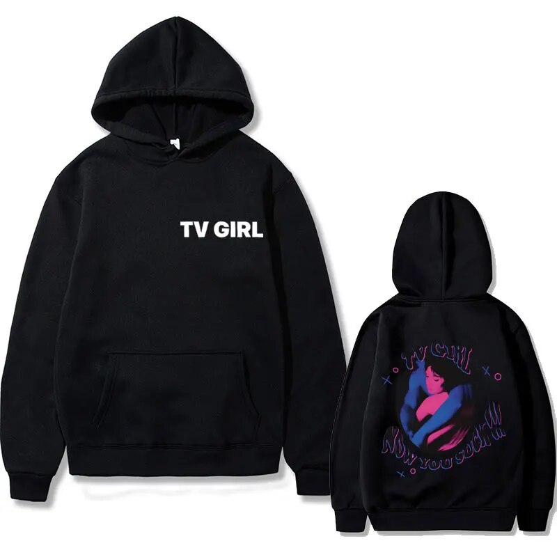 Tuledai Who Really Cares Album By Tv Girl Lyrics From Not Allowed Song Print Hoodie