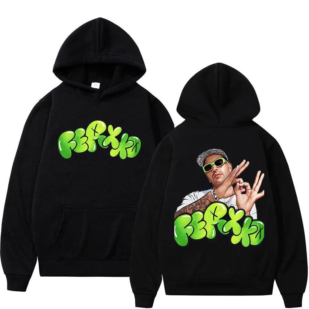 Tuledai Rapper Feid Ferxxo Music Album Graphics Print Hoodie
