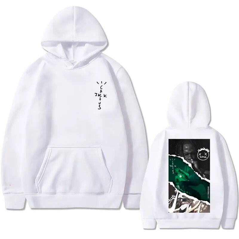 Tuledai Cactus Jack Print Hoodie
