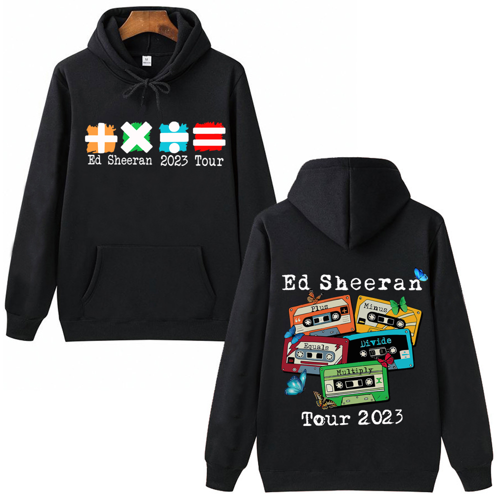 Zrbang Ed Sheeran World Tour Hoodie Man Woman Hip Hop Harajuku Tops Fans Gift