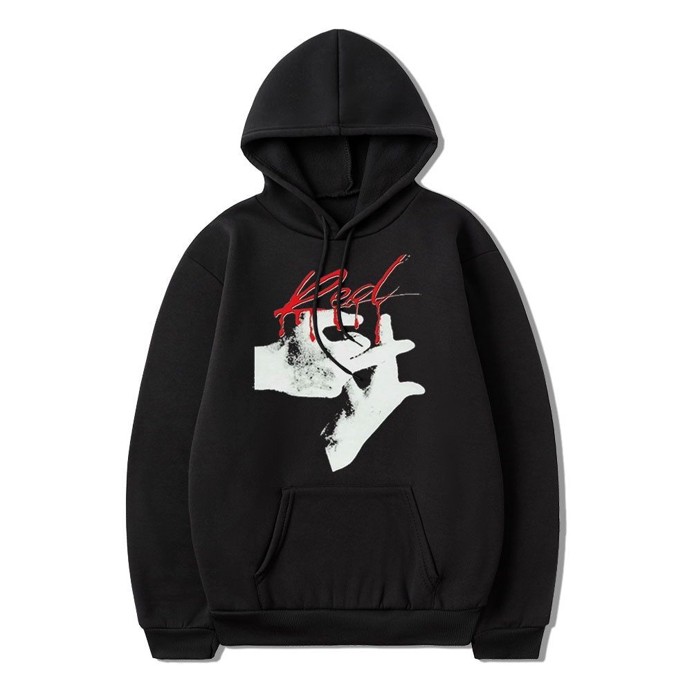 Sheruniverse Playboi Carti Music Album Whole Lotta Red Print Hoodie