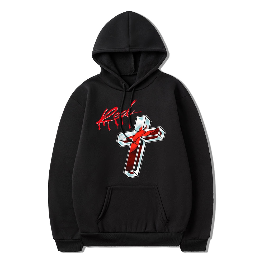 Sheruniverse Playboi Carti Whole Lotta Red Print Hoodie