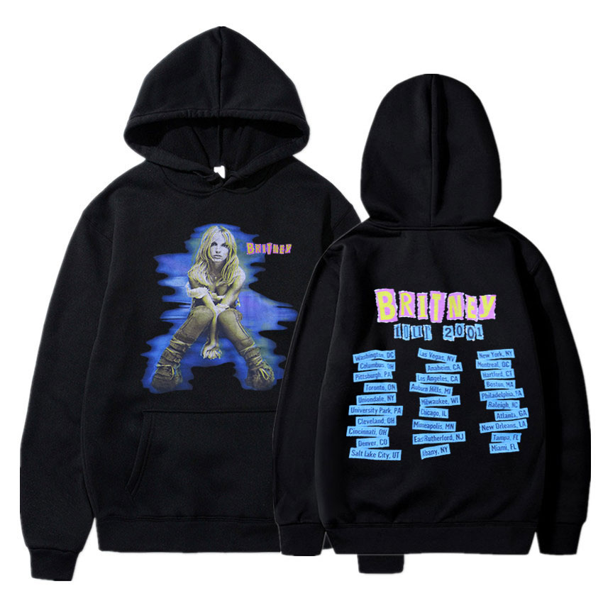 Sheruniverse Britney Spears The Britney Tour 2001 Hoodie