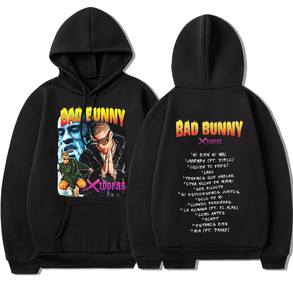 Sheruniverse Rapper Bad Bunny Hoodie